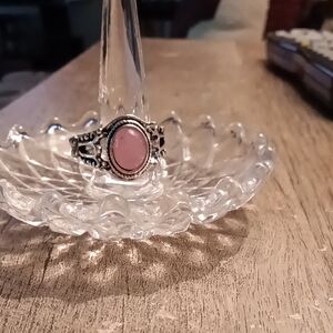 Paparazzi Pink and Silver Vintage-Style Ring
